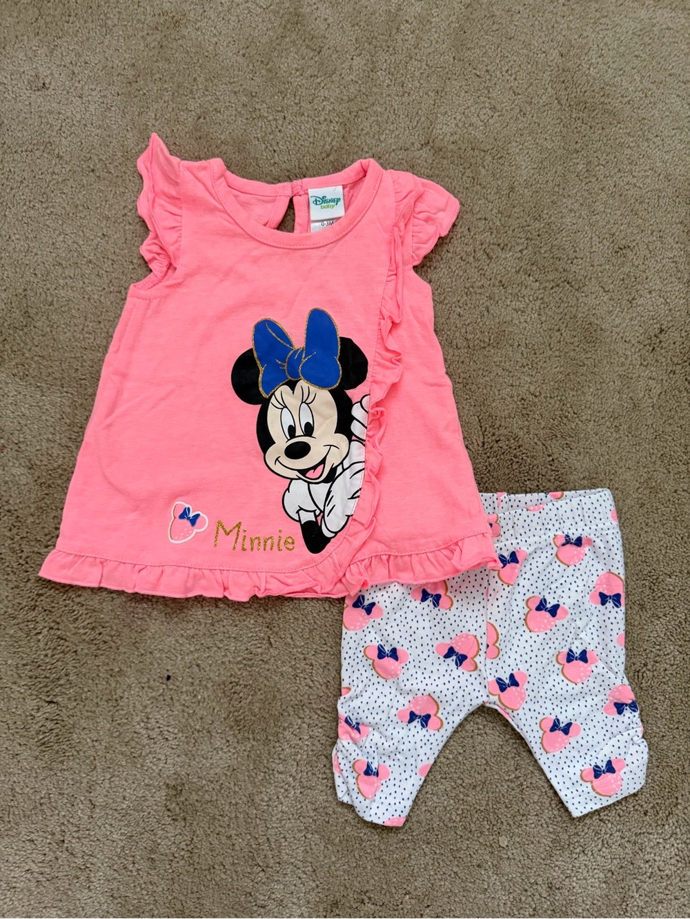 Disney Baby Pink Infant Tee